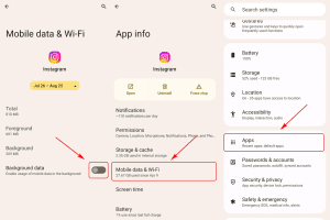 آموزش تصویری کاهش مصرف اینترنت اینستاگرام