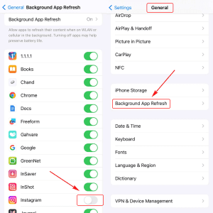 آموزش تصویری کاهش مصرف اینترنت اینستاگرام