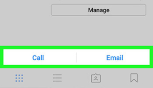 نحوه اضافه کردن Call و ایمیل به اینستاگرام