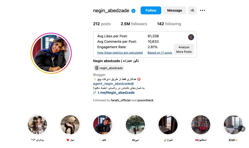 نگین عابدزاده (سبک زندگی)