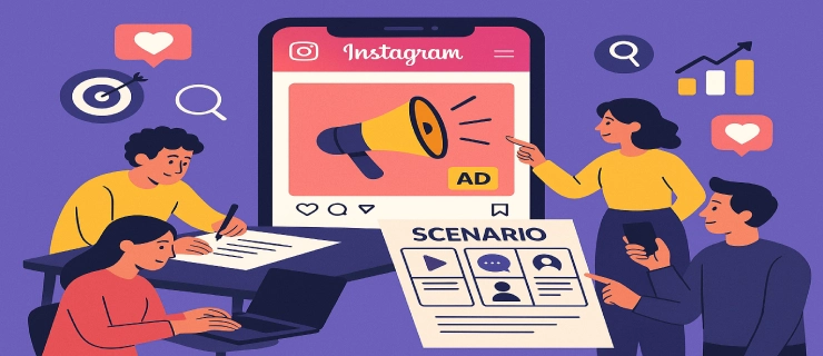 سناریو تبلیغات اینستاگرام؛ معرفی 8 مدل کاربردی + نمونه